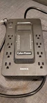 Cyberpower SX550G Battery Backup Surge Protector 8 Outlets 550VA 330 Watts. Fixed Price $25.00.