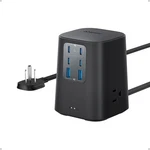Anker 9-IN-1 Charging Station 3AC Outlet 4 Usb Power Strip Surge PROTECTOR,5FT. Fixed Price $36.99.