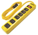 Coleman Cable 154585 Yellow Jacket Metal Power Strip With 6-FOOT Cord, 6-OUTLET. Fixed Price $54.00.