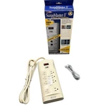 Belkin Surgemaster Ii With Phone Line Protection F5C595-TEL Power Supply Tested. Fixed Price $14.98.