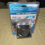 Newport Coastal Post Top Mount With Cast Aluminum Base For 3" Fixture Black. Fixed Price $20.00.