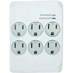 Master Electrician CT-044F 6 Outlet Surge Tap, White. Fixed Price $26.09.