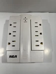 6 Swivel Surge Protector, Ac Outlets, $300,000 Connected Equip Guarante. Fixed Price $38.95.