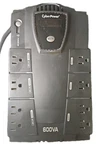 600 Va Cyberpower Intelligent Lcd Desktop Ups Outlet Unit. Fixed Price $46.02.