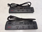 2X Apc P8T3 8-OUTLET Surgearrest 2770 Joules Protectors. Fixed Price $29.95.