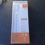 Belkin Power Strip Surge Protector 7 Outlet With 12 Foot Cord White. Fixed Price $18.00.