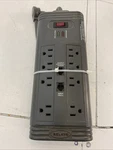 Vtg Belkin Power Strip F5C695-TEL Surgemaster Ii Clear W/ Phone Line Protection. Fixed Price $7.20.