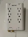 Bestek 6-OUTLET Wall Tap Surge Protector. Fixed Price $13.95.