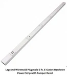 Wiremold PMTR2W306 Plugmold Tamper-resistant Kit White. Fixed Price $39.99.
