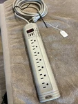 Belkin Surgemaster With Phone Line Protection F5C572-TEL 12 Foot Cord. Fixed Price $9.99.