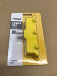 Prime Power Tap Yellow 3 Outlet PBAD0100. Fixed Price $9.95.