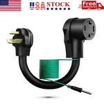 4 Prong To 3 Dryer Adapter With Safety Ground Wire, 1.5 Ft Plug. Fixed Price $21.99.