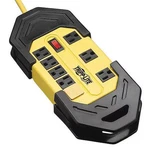 Tripp Lite TLM825GF Power Strip, 5-15R, 5-15P, Ft., Black/yellow. Fixed Price $123.99.