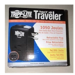 Tripp Lite Traveler Portable Surge Protector Outlets 1050J 120V. Fixed Price $14.25.