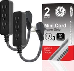 Ge 3-OUTLET Power Strip Inch Braided Cord Pack Black 53240. Fixed Price $15.99.