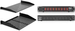 19-INCH 1U+2U Server Rack Shelves Pdu Power Strip Surge Protector. Fixed Price $155.99.