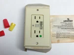 Leviton 8280-I Ivory Hospital Grade Duplex Receptacle 15A-125V (light/tone). Fixed Price $35.00.