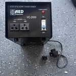 Aed International VC-2000 Step Up & Down Power Transformer 110V/220V Black. Fixed Price $55.00.