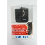 Philips Multiple Outlet Charging Ports For Traveling 3X Ac & 2X Usb Docking. Fixed Price $9.95.