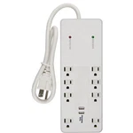 Surge Protector, 8-OUTLET, White PS-823F-2A. Fixed Price $40.36.