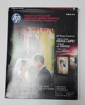 Hp Premium Plus Photo Glossy Inkjet Paper 8.5"X11" Opened Box 18/25 #B5. Fixed Price $11.99.