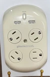 360 Electrical REVOLVE3.4 Surge Protector (36308) Rotating Outlets + 2 Usb-nib. Fixed Price $20.00.