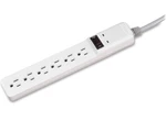 Fellowes 6-OUTLET Office Home Surge Protector Ft Cord 450 Joules Wall Mount. Fixed Price $18.77.