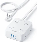 Anker 8-OUTLETS Power Strip 2000J Surge Protector Ac, Usb & 1 Port. Fixed Price $25.99.