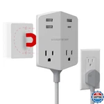 Monster Power Shield Magnetic Wall Outlet Extender Multiple Plug 2 Ac 3. Fixed Price $56.19.