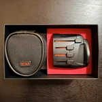 Tumi New Grounded Electric Adaptor International Travel 4-IN-1 Plug Case. Fixed Price $44.79.