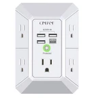 Powrui 6 Charger Usb Wall Surge Protector. Fixed Price $6.97.