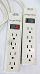 (2) Belkin 4-OUTLET Power Strip With 2.5FT Cord Used. Fixed Price $14.99.