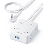 Anker 341 Surge Protector Power Strip 2000J, 8 Ac Outlet Extender With Usb-a. Fixed Price $17.99.