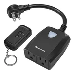Dewenwils Outdoor Wireless Remote Control Outlet Switch Power Strip Weatherproof. Fixed Price $19.11.