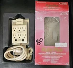 Vintage Curtis Ruby-plus Emi-rfi Filtered Surge Protector+ Modem Fax Protection. Fixed Price $34.99.