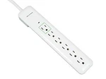 Monoprice 109198 6 Slim Surge Protector - 540 Joules, White. Fixed Price $36.76.