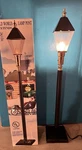 Vintage 1988 Telco Extending 24" To 30 Christmas Old World Lamp Post Light. Fixed Price $21.99.